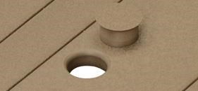 Berlin Gardens Homestead Tables HDT0044D 44" Square Table Westrich